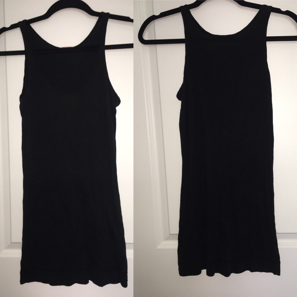Long black shirt